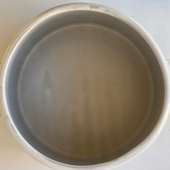 Mid-Century 1960s West Bend Bean Pot With Fork and Measuring Spoon Pattern - Picture 2 of 12